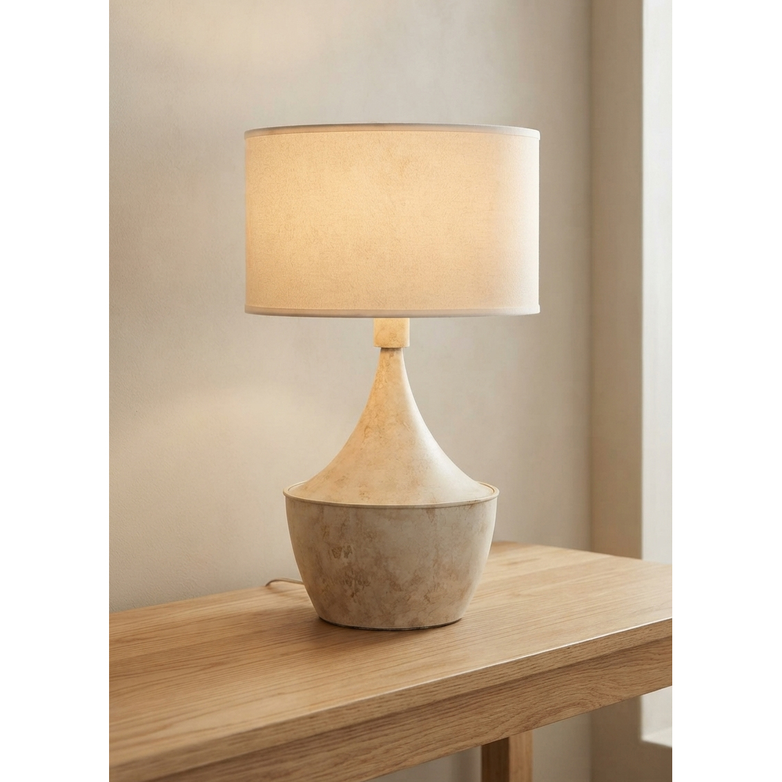 lampara gota beige c